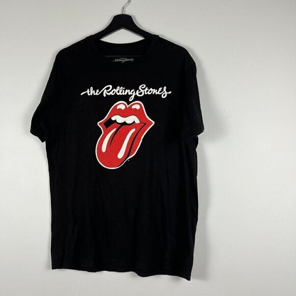 the Rolling Stones Other - The Rolling Stones Black and Red Short Sleeve Tee
